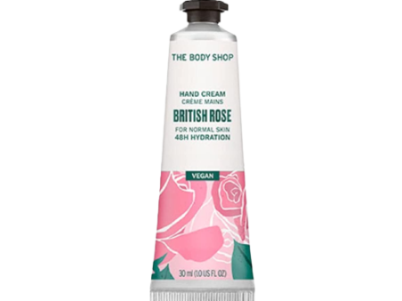 The Body Shop British Rose Petal Soft Hand Cream For Discount