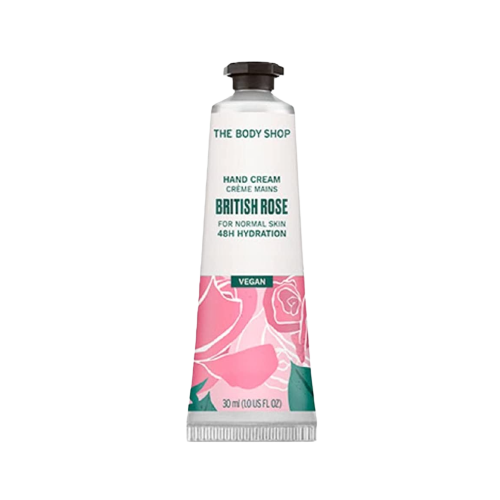 The Body Shop British Rose Petal Soft Hand Cream For Discount