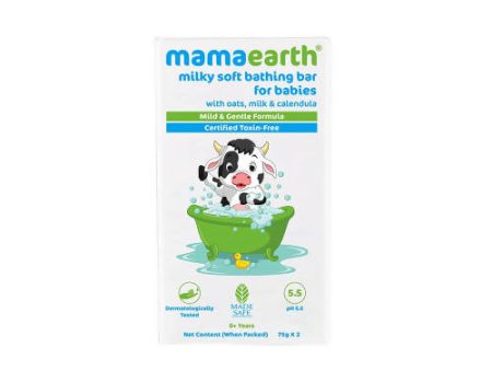 Mamaearth Milky Soft Bathing Bar for Babies For Discount