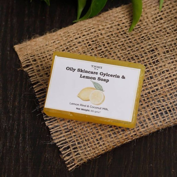 Tjori Oily Skincare Gylcerin And Lemon Soap Hot on Sale