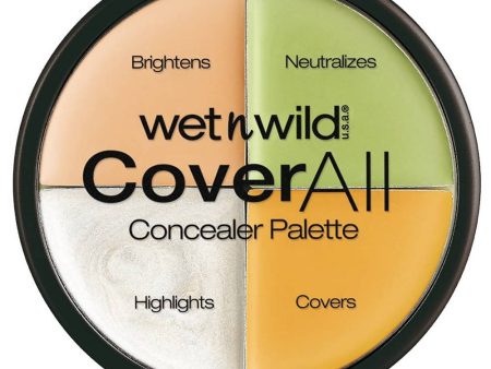 Wet n Wild CoverAll Concealer Palette - Color Commentary For Sale