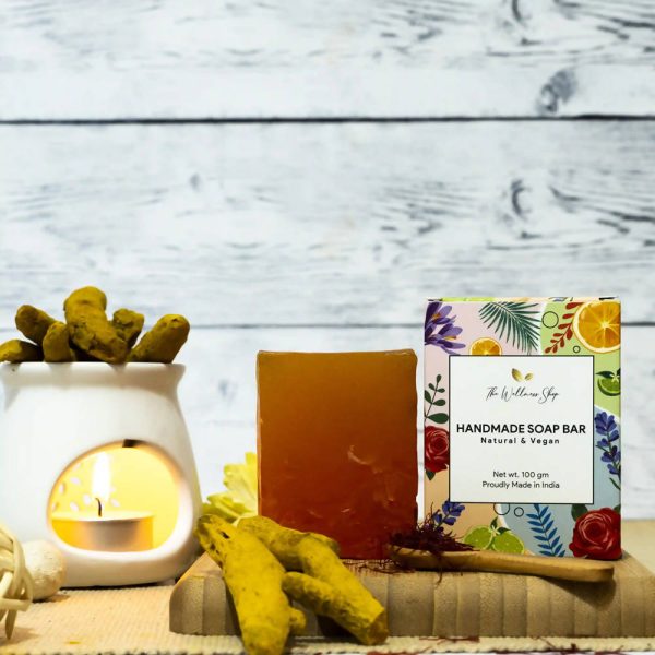 The Wellness Shop Premium Turmeric & Saffron Handmade Soap Discount