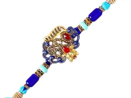 Traditional American Diamond Rakhi Cheap