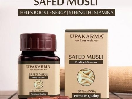 Upakarma Ayurveda Safed Musli Capsules Online