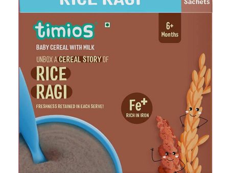 Timios Organic Rice Ragi Baby Cereal Cheap