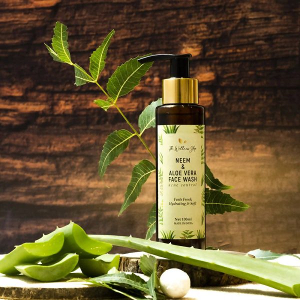 The Wellness Shop Neem & Aloe Vera Face Wash Supply