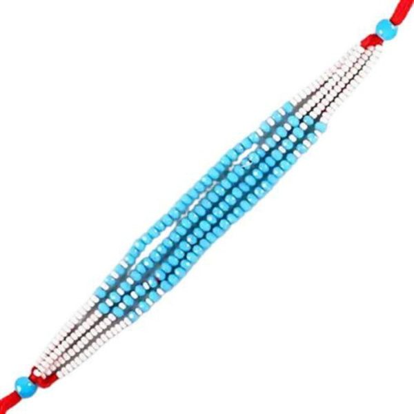 Traditional Pearl Rakhi For Discount