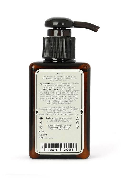 Tjori Tea Tree Shaving Oil For Men Online now