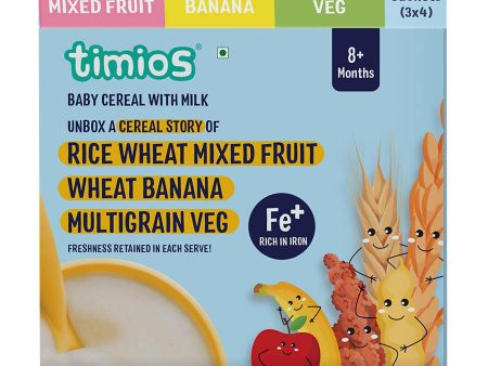 Timios Assorted Organic Baby Cereal Cheap