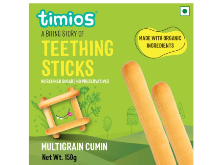 Timios Multigrain Cumin Teething Sticks For Toddlers Hot on Sale