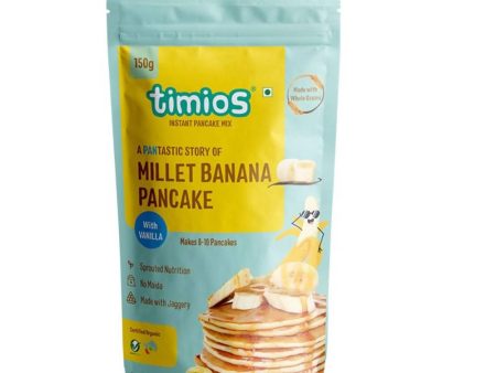 Timios Banana Millet Pancake with Vanilla For Cheap