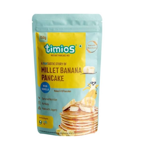 Timios Banana Millet Pancake with Vanilla For Cheap