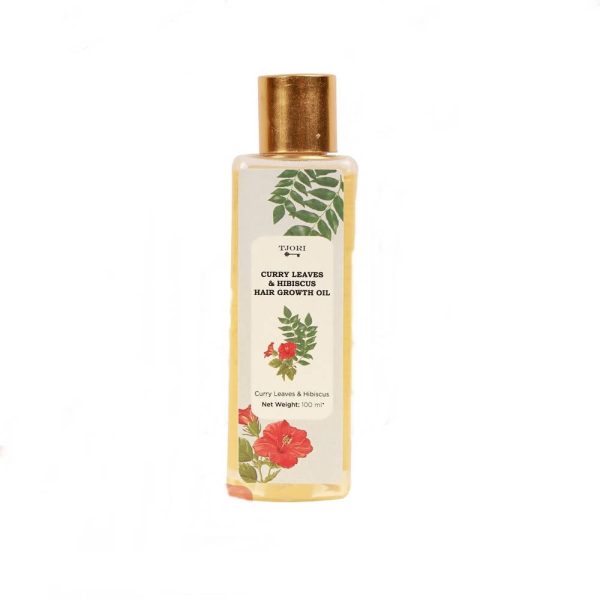 Tjori Curry Leaves & Hibiscus Hair Growth Oil Discount