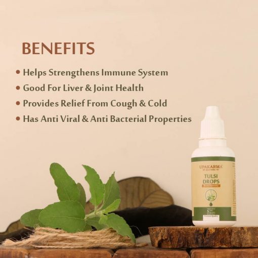 Upakarma Ayurveda Tulsi Drops Boosts Immunity Supply