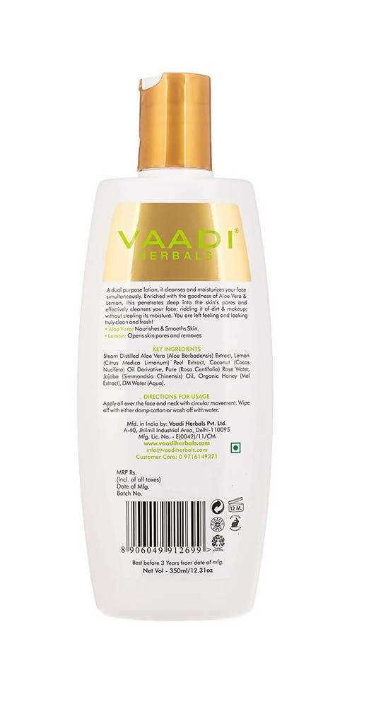 Vaadi Herbals Aloe Vera Deep Pore Cleansing Milk Online Sale