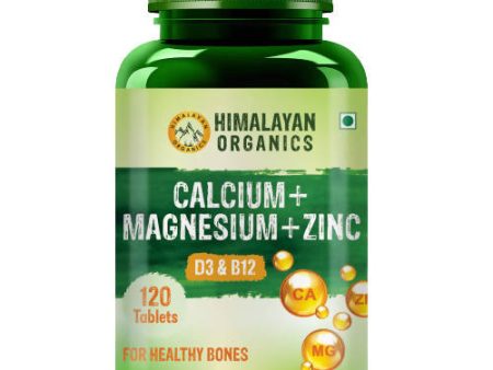 Himalayan Organics Calcium+Magnesium+Zinc D3 & B12 Tablets Online