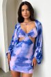 Ashna Dress - Blue Purple Cheap