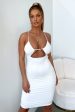 Aliyah Midi Dress - White Fashion