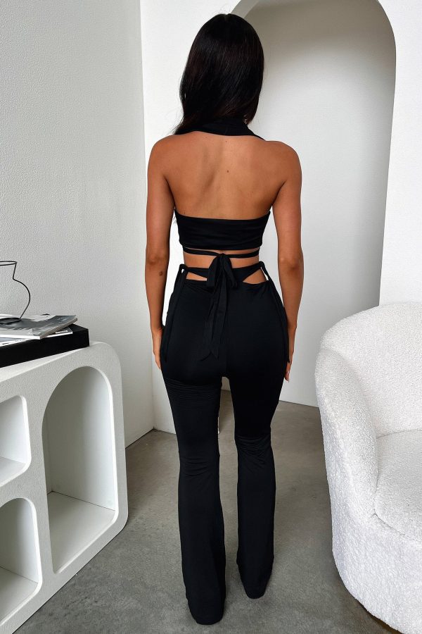 Thia Crop - Black Fashion